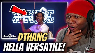 Dthang  quotReminiscingquot  Dumblit Freestyle REACTION [upl. by Quartana]