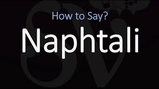 How to Pronounce Naphtali CORRECTLY [upl. by Norma]