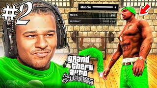 How Jacked Can CJ Get In GTA San Andreas Part 2 [upl. by Tnemelc]