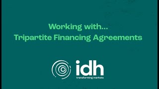 Tripartite Financing Agreement [upl. by Loria]