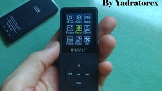 RUIZU X02 Unboxing  Review 4gb HiFi MP4  MP3 player from GearBest [upl. by Wilow]