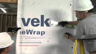 How to install DuPont Tyvek HomeWrap [upl. by Yerfoeg654]