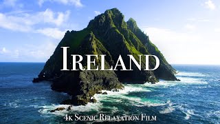 Ireland 4K  Scenic Relaxation Film With Calming Music [upl. by Yllus811]