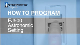 How to Program the EJ500 Astronomic Setting [upl. by Siegler]