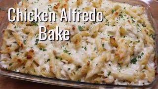 Chicken Alfredo Recipe Baked Perfection [upl. by Nileuqaj]