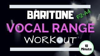 BARITONE Vocal Exercises  Improve Your Singing Range [upl. by Er]