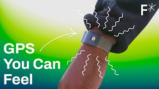 A new kind of haptic wearable GPS for the blind [upl. by Jezabel]