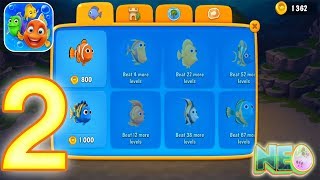 Fishdom Gameplay Walkthrough Part 2  Level 68 Completed iOS Android [upl. by Summons758]