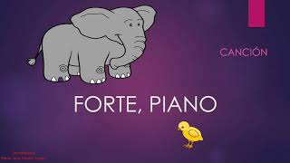 Canción con letra quotForte Pianoquot [upl. by Claud521]