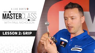 A Live Darts Masterclass  Lesson 2  How to grip your darts [upl. by Enoch45]