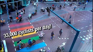 Utrecht’s Vredenburg is the busiest cycle path in all of the Netherlands [upl. by Demott120]