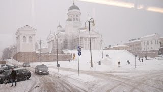 Winter in Helsinki Finland [upl. by Oruhtra]