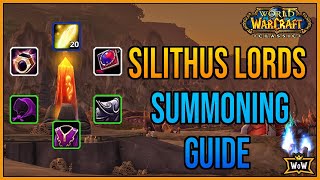 Silithus Lords Summoning Guide  Classic WoW [upl. by Olbap]