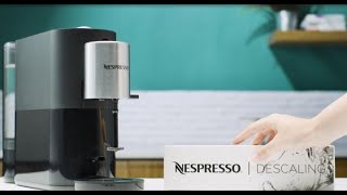 Nespresso Atelier  Descaling [upl. by Llevert]