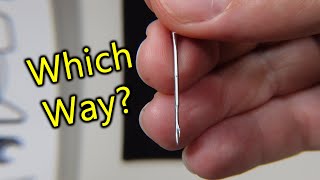 How to Properly Install a Needle in an Industrial Sewing Machine [upl. by Balliett919]