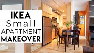 Tiny Apartment  IKEA Small Space Decorating  Interior Decorating  eps3 Season 2 [upl. by Barrie]