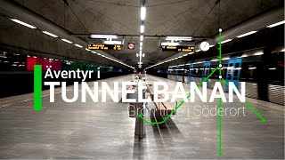 Äventyr i Tunnelbanan del 1 Grön linje i söderort [upl. by Curson]