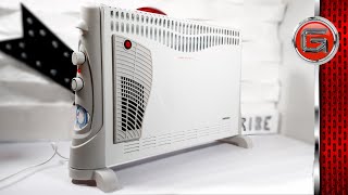 Home Bargains DAEWOO 2000W Turbo Fan Convector Heater Review [upl. by Calli441]