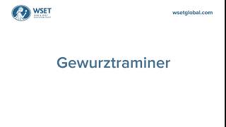 How to say it Gewurztraminer [upl. by Onyx29]