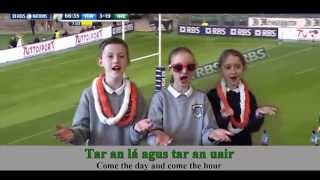 Irelands Call as Gaeilge Scoil Phadráig Westport [upl. by Ogren]