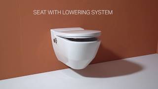 LAUFEN shower toilet Cleanet Navia  features amp benefits [upl. by Epoh]