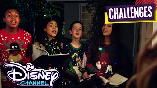 Christmas Caroling All Night Long 🎵  Holidays Unwrapped  Disney Channels Epic Holiday Showdown [upl. by Notyrb]