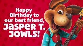 Happy Birthday Jasper  Chuck E Cheese Happy Birthday Song for Kids [upl. by Leone811]