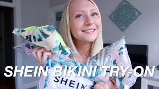 SHEIN tryon bikini haul  SUMMER 2020 [upl. by Esbenshade349]