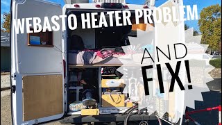 Webasto Heater Problem And FIX [upl. by Ayanej]