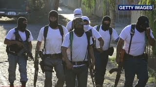 Vigilantes step in to battle Mexico drug cartels [upl. by Stoneman139]