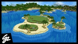 BUILDING A CUSTOM ISLAND  Minecraft 5 [upl. by Wynnie]