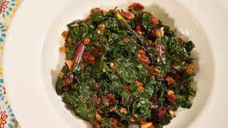 Red Swiss Chard Recipe [upl. by Inaffyt]