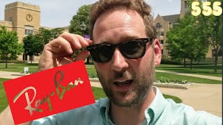 RayBan Original Wayfarer Tortoise Sunglasses Review Summer 2019  555 Gear [upl. by Bentley]