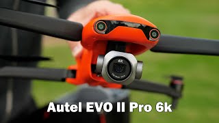 Autel EVO II Pro 6K Review  Flight Footage [upl. by Zsolway]