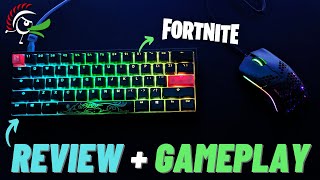 Fortnite Ducky One 2 Mini Review amp Gameplay HandCam [upl. by Aspia]