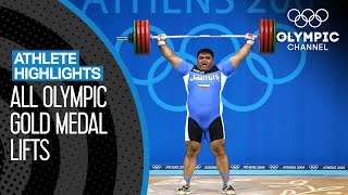 All Hossein Rezazadehs 🇮🇷 Weightlifting Olympic Medal Lifts  Athlete Highlights [upl. by Paderna]