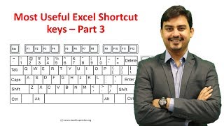 Most Useful Excel Shortcut keys  Part 3  Excel Shortcuts [upl. by Perri]