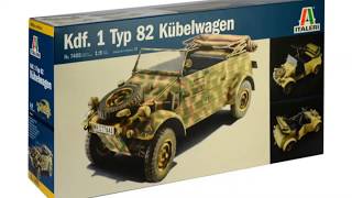 Kdf Type 182 Kubelwagen build 19 Italeri [upl. by Frye]