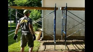 How To Set Up Scaffolding Solo [upl. by Clellan]