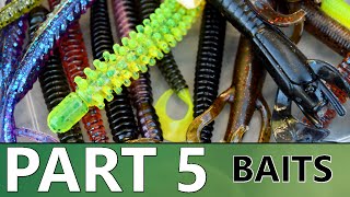 Beginners Guide to BASS FISHING  Part 5  Baits and Tackle [upl. by Rakabuba]