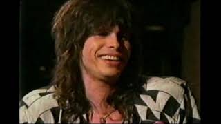 STEVEN TYLER of Aerosmith on quotDude Looks Like A Dayquot  1987 MuchMusic interview [upl. by Sigsmond6]