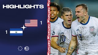 USMNT vs El Salvador Highlights  June 14 2022 [upl. by Morel753]